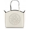 KABELKA KARL LAGERFELD K/CIRCLE LG TOTE PERFORATED OFF WHITE