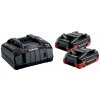 METABO Basic-Set 2 × LiHDX 4,0 Ah 4061792262249