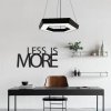 NEDES LCL7621-H Závesné LED svietidlo 28W, 4000K, 2300lm, IP20, čierna