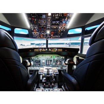 Letecký simulátor- Pilotovanie Boeingu 737