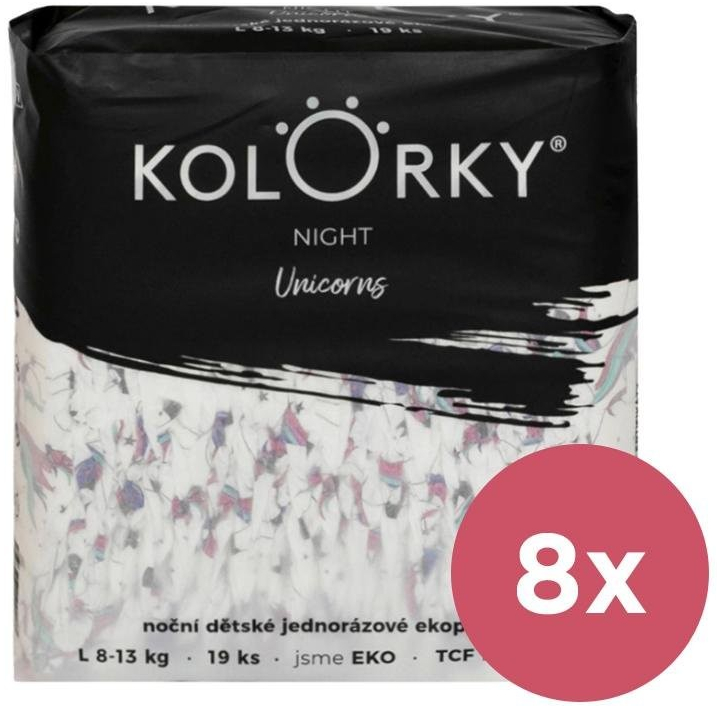 KOLORKY NIGHT L 8-13 kg 152 ks