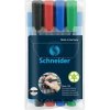 Permanentný popisovač, sada, 1 3 mm, kužeľový hrot, SCHNEIDER Maxx 130, 4 rôzne farby