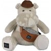 Plyšový hrošík s ľadvinkou Hello Brook! Hippo Histoire d’ Ours béžový 38 cm od 0 mes