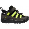 Detské vonkajšie topánky Keen Hikeport 2 Low Wp Black/Evening Primrose US 9 (Kid)