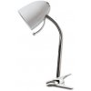 Aigostar B.V. | Aigostar - Stolná lampa s klipom 1xE27/11W/230V biela/chróm | AI0353