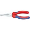 KNIPEX - Ploché chróm. kliešte s predĺženými čeľusťami 160 mm 3015160