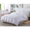 XPOSE® Predĺžené mikroplyšové obliečky JORGA Exclusive - biele 140x220 cm, 70x90 cm, Mikroplyš + Predĺžená možnosť vrátenia tovaru do 50 dní