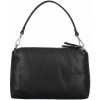 Dámska kožená kabelka na rameno čierna - Delami Vera Pelle Sussan čierna