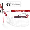 startovací set florbalky a vaku FREEZ SPIKE červená 35 MB - 80cm levá