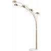 ACA DECOR Stojacia lampa MARKELLA, farba bronzu