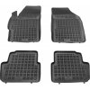 Gumové koberce Chevrolet Spark 2013-2015 - 28 mm okraj černá - 202109