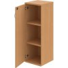 Policová skriňa Strong, zámok, L, 40x115,2x40 cm, buk/buk