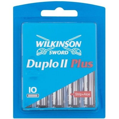 Wilkinson Sword Duplo II Plus (M) 10ks, Náhradné ostrie