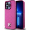 DKNY PU Leather Repeat Pattern Stack Logo Magsafe Apple iPhone 15 Pro DKHMP15LPSHRPSP Pink
