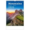 Kalendár nástenný 2026 - Mountains/Berge/Hory