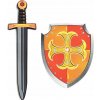 Detská penová zbraňová sada: Meč a štít 42,5 cm pre bezpečnú hru