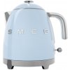 Rýchlovarná kanvica 50'S STYLE MINI KLF05PBEU, 800 ml, pastelovo modrá, Smeg