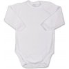 Dojčenské body s dlhým rukávom Bobas Fashion biele 86 (12-18m)