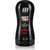 Blush M For Men Soft and Wet Pussy flesh masturbátor Red 17,8 cm