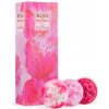 Rose of Bulgaria Súprava mydiel s ružou - 3x30 g