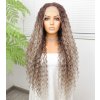 Wigorous Elvina - dlhá lace front hnedá blond melírovaná kučeravá
