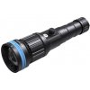 LED potápačská baterka so ZOOM Optikou XTAR D40, 1600m, 1x Li-ion aku. s USB-C 21700 5000mAh 3,6V - SET