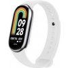 Remienok FIXED Silicone Strap pro Xiaomi Mi Band 8/Smart Band 9, bílý FIXSSTB-1176-WH