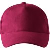 MALFINI Čepice 5P 307, unisex MAL-3078600 UNI Garnet