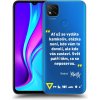 Picasee silikónový prehľadný obal pre Xiaomi Redmi 9C - Kazma - SVĚT PATŘÍ TĚM, CO SE NEPOSEROU