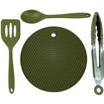 Trakker Silikonový Kuchynský Riad Armolife Silicone Utensil Set