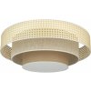 Duolla Duolla - LED Stropné svietidlo LUNETA LED/26W/230V pr. 60 cm 4000K ratan/béžová DU606127 + záruka 3 roky zadarmo + záruka 3 roky zadarmo