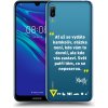 Picasee silikónový prehľadný obal pre Huawei Y6 2019 - Kazma - SVĚT PATŘÍ TĚM, CO SE NEPOSEROU