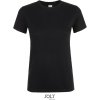 SOL's Collection Tričko Regent Women, krátký rukáv, dámské COT251825n1102-deep black M Černá deep