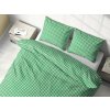 Dreamy Linens Obliečky bavlnené zelené káro