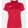 Joma Dámsky dres ACADEMY T-SHIRT RED-WHITE S/S Veľkosť: 2XS