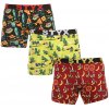 3PACK pánske boxerky Styx long art športová guma viacfarebné (3UN13198) S 120 dní na výmenu alebo vrátenie tovaru!