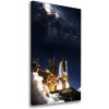 Vertikálny foto obraz na plátne Štartujúci raketa 50x100 cm