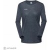 Mammut Tree Wool FL Longsleeve dámske tričko, modrá M