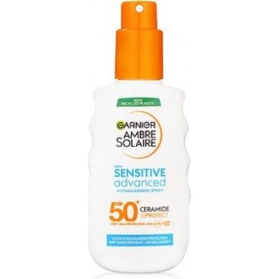 Garnier Ambre Solaire Sensitive Advanced Spray SPF 50+ (svetlá citlivá pokožka) - Sprej s veľmi vysokou ochranou 150 ml