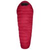 Warmpeace spacák SOLITAIRE 1000 195 cm extra feet | farba: ribbon red/black, Typ: levý