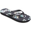 Quiksilver MOLOKAI ART BLACK/GREY/GREY detské žabky - 29EUR