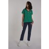 NOHAVICE LA MARTINA WOMAN TROUSERS LGT STRETCH TWI NAVY