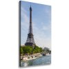 Vertikálny foto obraz na plátne Eiffelová veža Paríž 50x100 cm