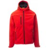 PAYPER GALE PAD S00515-P114 / Softshellová zimná bunda s kapucňou - red/black L