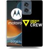Picasee silikónový čierny obal pre Motorola Edge 50 Fusion - ONEMANSHOW CREW