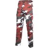 Nohavice Mil-tec US BDU Ranger red camo urban