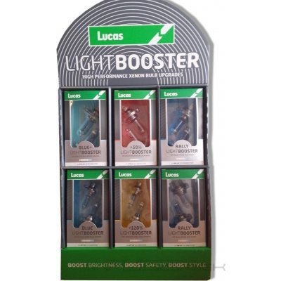 Lucas Light Booster +50 % H4 P43t 12V 60/55W