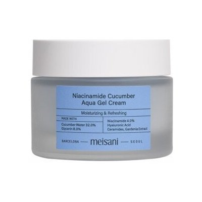 Meisani Niacinamide Cucumber Aqua Gel Cream 50 ml