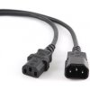 PremiumCord Sieťový napájací predlžovací kábel PC/MONITOR 1m KPS1