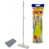 WMC TOOLS WMC Mop s mechanizmom NA ŽMÝKANIE motýľ + STIERKA + 3 NÁSTAVCE